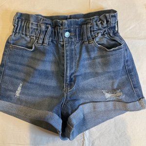 Cello High Rise paperbag denim shorts Size Small